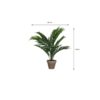 Kunstplant Areca palm Groen - afbeelding 2