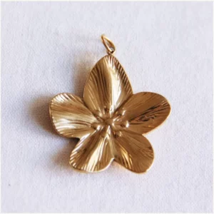 Bloem bedel XL voor kralenketting