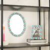 Spiegel bubbels mint lila – sfeerfoto