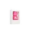 Aap beeldje roze in de verpakking