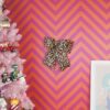 Kerststrik panter – sfeerfoto