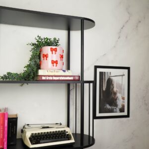 Bloempot Strik Lichtroze/Rood 15,5 cm – Dolomiet