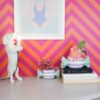 Toffee bloempot mint-lila middel – foto 4