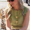 Slangenketting met XL hart – goud, foto 3