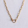 D-ketting met open hartsluiting