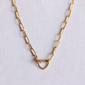 D-ketting met open hartsluiting