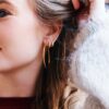 Creool 50 mm basic – goud – foto 3