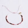 Miyuki armband colorblocking – bordeaux/roze – foto 2