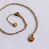 Fijne ketting met smiley – goud – foto 2