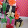 Led kerstcadeau roze oranje – foto 7