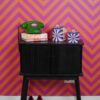 Voorraadpot swirl roze-blauw – foto 4