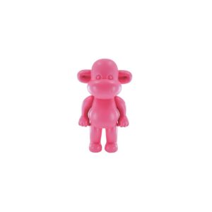 Aap Beeldje Roze The Legend – Polyresin 35 cm