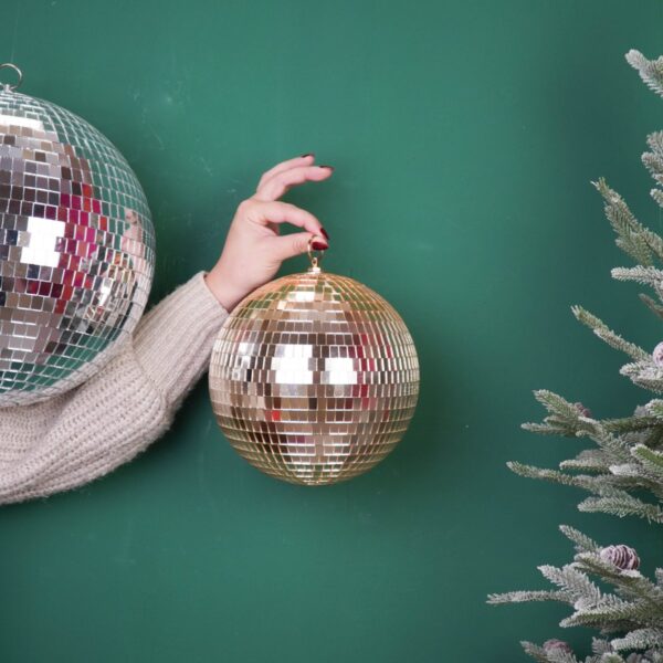 Discobal kersthanger goud – foto 3
