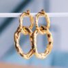 Statement oorbellen 6,4 cm