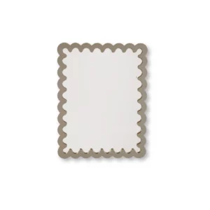 Spiegel Wavey Taupe – MDF 24 x 33 cm