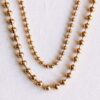Dubbele ballchain ketting XL