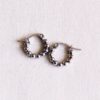 Creool 14 mm bolletjes in zilver