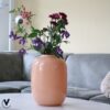 Vaas Artic pastelperzik sfeerfoto