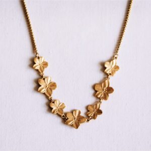 Korte ketting Bloemen
