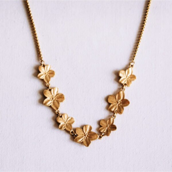 Korte ketting Bloemen