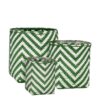 Plantenmand set Merlijn Groen-Wit