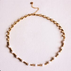 Schakelketting met parels