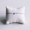 Fijne armband met 3 mini hartjes – zilver, foto 2