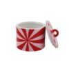Voorraadpotje swirl rood-roze – foto 3