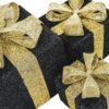 Led kerstcadeau zwart goud – foto 3