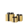 Led kerstcadeau goud zwart – foto 2