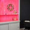 Kerstkrans kerstballen taupe – foto 3