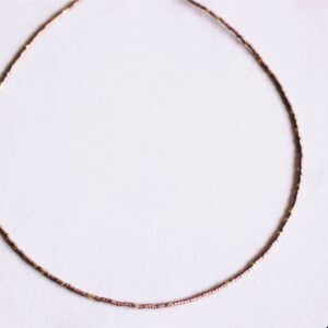 Miyuki ketting – brons/verguld