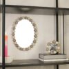 Spiegel bubbels zand taupe – foto 4