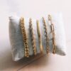 Armband met D-ketting – goud – foto 3