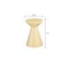 Bijzettafel jim beige – foto 6