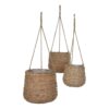 Hangpot set Avalon Lichtbruin