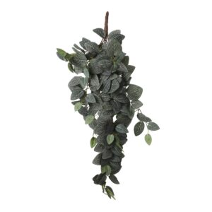 Kunst Hangplant Fittonia Groen-Wit – 54 cm
