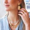 Ketting met muntjes – goud, foto 4