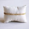 Edelsteen armband met vergulde Miyuki – kaki, foto 3