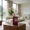 Boekenvaas rood-roze – foto 3