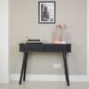 Sidetable zwart met lamellen – foto 5