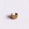 Gouden oorbellen dames – Earcuff bold – goud