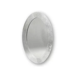 Discospiegel Ovaal Zilver – 60 x 40 cm