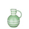 Groene vaas glas – Vaas Bazaar Groen