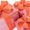 Led kerstcadeau roze oranje – foto 6