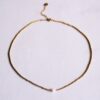 Minimalistische kralenketting met een kleine parel – foto 2