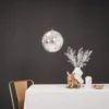 Discobal zilver 25 cm – sfeerfoto