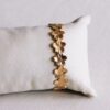 Bangle bloemen – goud – foto 4