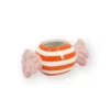 Toffee bloempot oranje-roze groot – foto 3