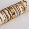 Bangle met print – goud – foto 4